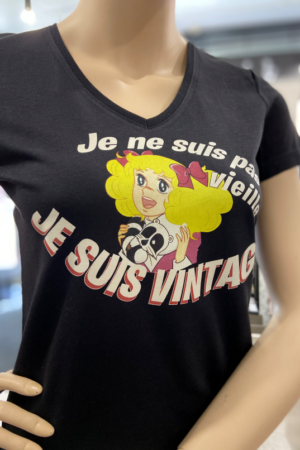 T-Shirt : Je suis vintage – Candy