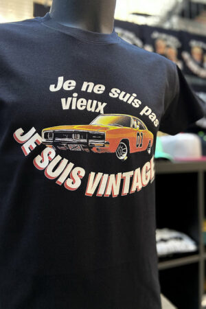 T-Shirt : Je suis vintage – General Lee