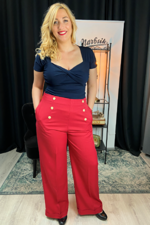 ADVENTURES AHEAD BUTTON TROUSER