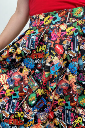 COMICS ART SKIRT