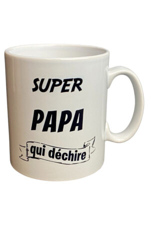 Tasse – SUPER PAPA QUI DÉCHIRE