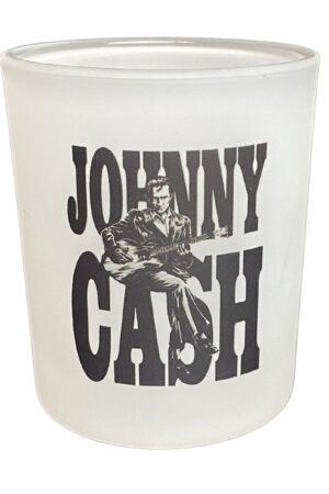 Verre à whisky + Sous-verre – JOHNNY CASH