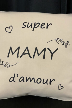 Coussin – SUPER MAMY D’AMOUR