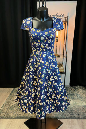 WILDFLOWER FIT AND FLARE DRESS