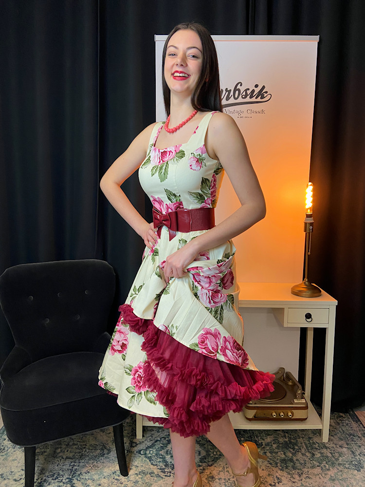 FRANCES FLORAL SWING DRESS