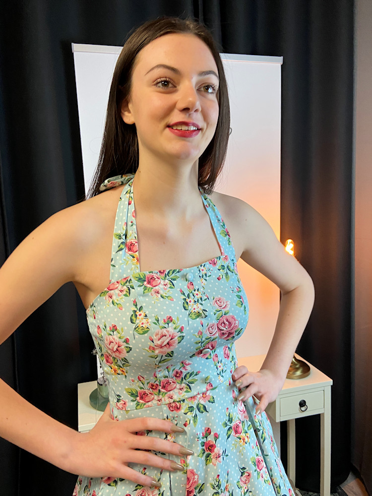 HEIDI FLORAL SWING DRESS