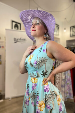 LINDSEY FLORAL SWING DRESS