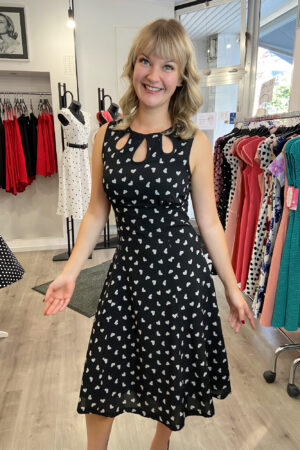 SONGBIRD DRESS IN BLACK