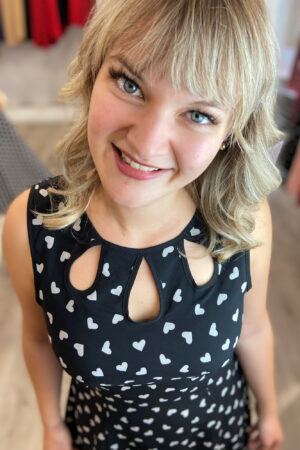 SONGBIRD DRESS IN BLACK