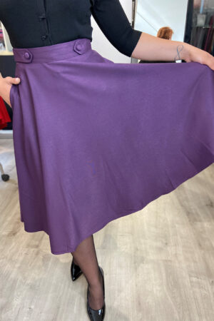 DI DI SWING SKIRT IN PURPLE