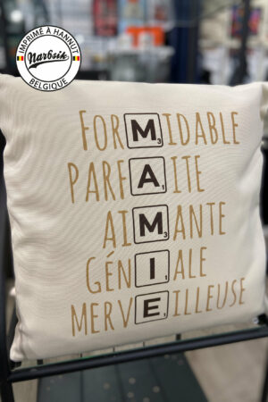 Coussin – COMPLIMENTS POUR MAMIE