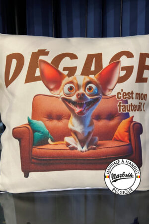 Coussin – CHIHUAHUA – DEGAGE C’EST MON FAUTEUIL