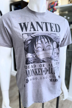 T-Shirt : ONE PIECE – LUFFY WANTED