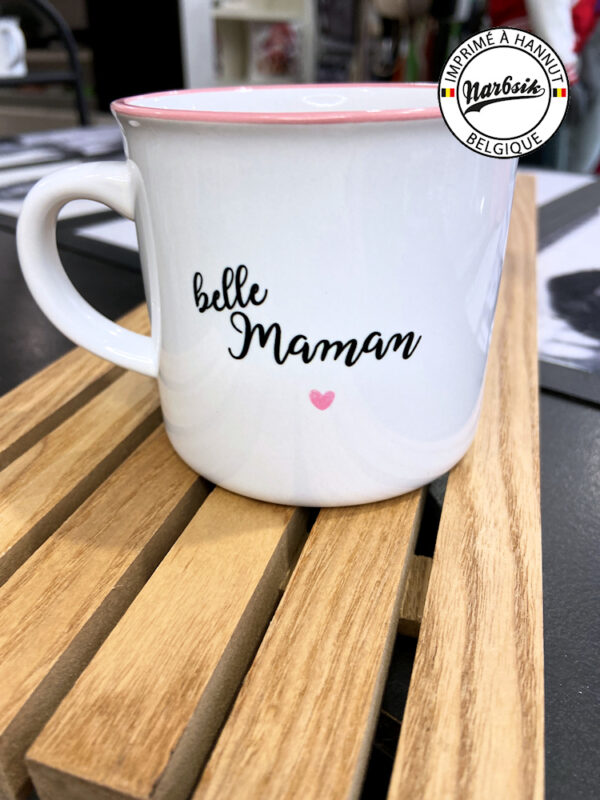 Mug rétro - MAMAN - BELLE MAMAN – Image 3