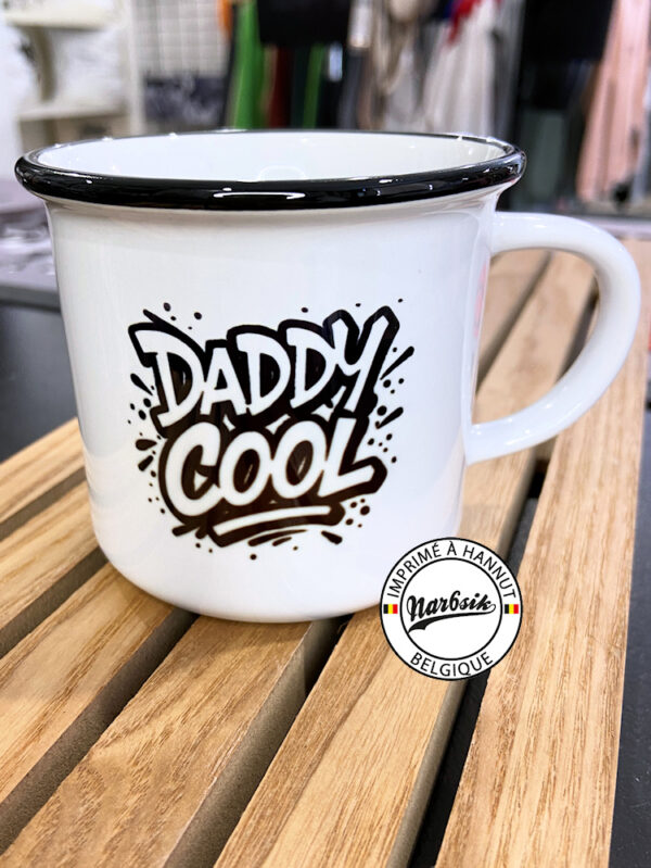 Mug rétro - DADDY COOL