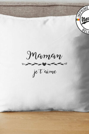 Coussin – MAMAN – BELLE MAMAN JE T’AIME