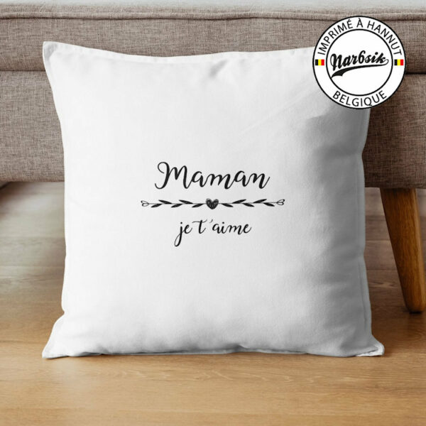 Coussin - MAMAN - BELLE MAMAN JE T'AIME