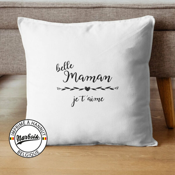 Coussin - MAMAN - BELLE MAMAN JE T'AIME – Image 2