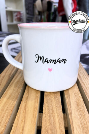 Mug rétro – MAMAN – BELLE MAMAN