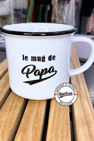 Mug rétro – LE MUG DE PAPA