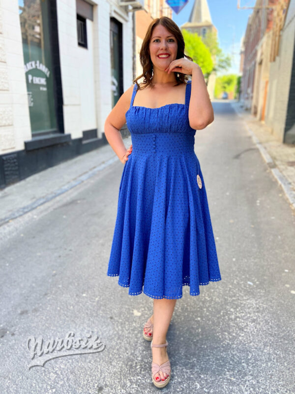Valerie Dark Blue Dress