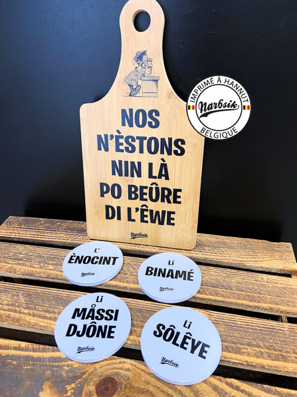 Planche apéro - BEÛRE DI L'ÈWE (wallon liégeois)