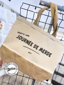 Cabas - JOURNEE DE MERDE