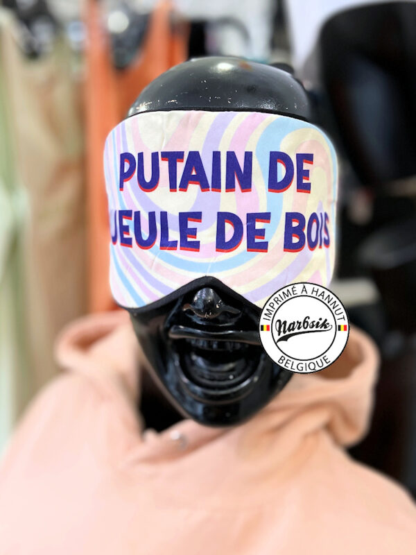 Masque de nuit - PUTAIN DE GUEULE DE BOIS