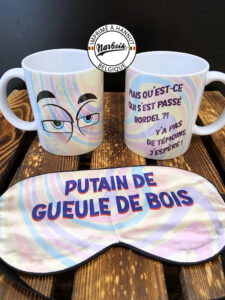 Tasse - PACK GUEULE DE BOIS - Y'A PAS DE TEMOINS J'ESPERE