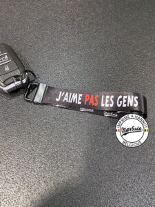 Porte-clés / Breloque - J'AIME PAS LES GENS