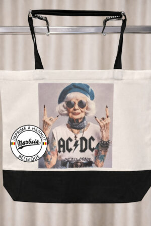 Cabas – MAMY ROCK&rsquo;N&rsquo;ROLL – ACDC