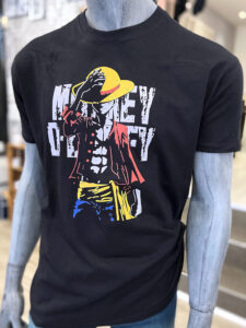 T-Shirt : ONE PIECE - LUFFY MONKEY D