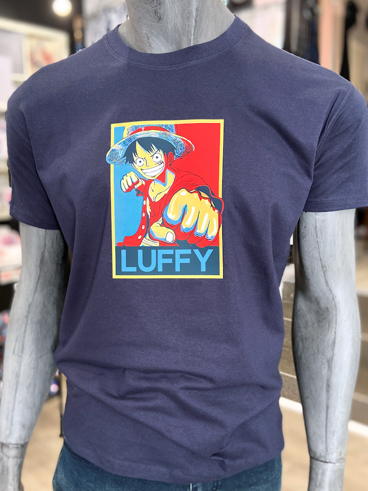 T-Shirt : ONE PIECE - LUFFY RETRO VECTOR